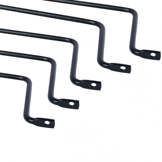 1U 3.5" Offset Cable Manager Lacing Bar