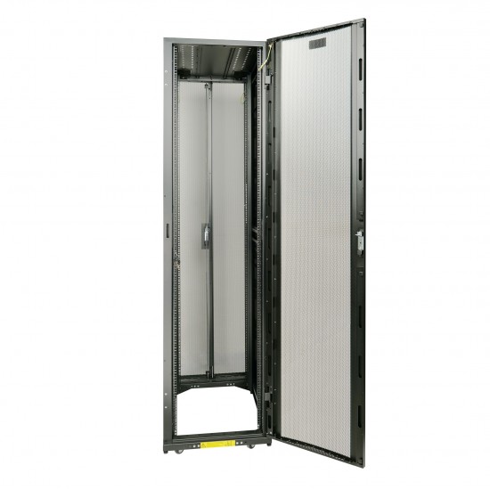 52U 600*1200 Server Cabinet, front mesh & back double mesh (06black)