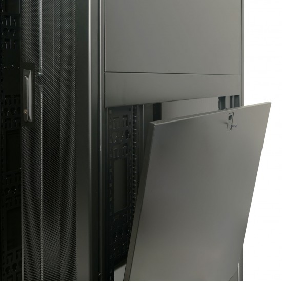 45U 600*1070 Server Cabinet, front mesh & back double mesh (06black)