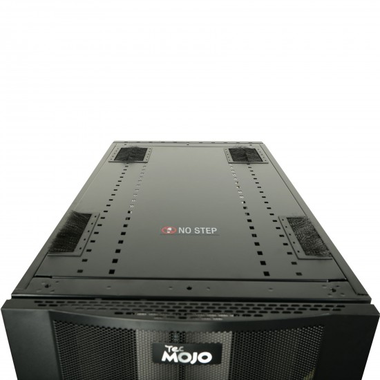 45U 600*1200 Server Cabinet, front mesh & back double mesh (06black)