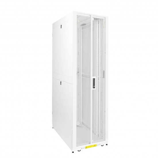 42U 600*1200 Server Cabinet, front mesh & back double mesh (06white) 