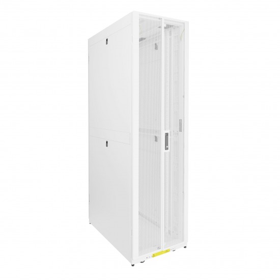 48U 600*1200 Server Cabinet, front mesh & back double mesh(06white)